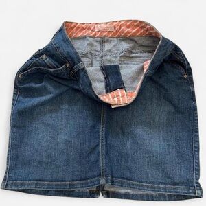 Denim Mini Skirt